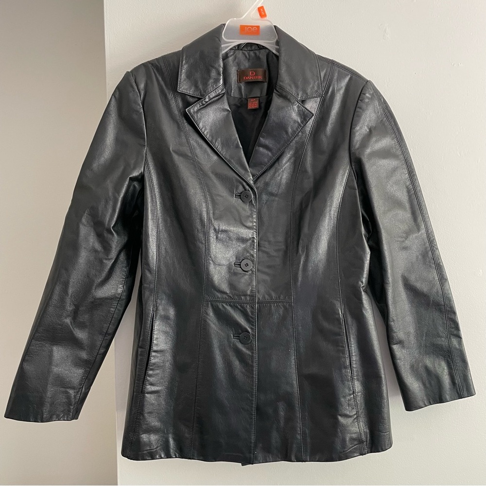 Danier Leather Jacket (Size Small)